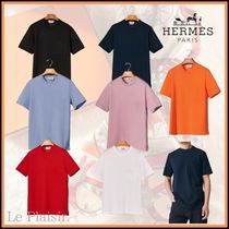 【シンプルで上品】HERMES H'Cheval Tシャツ H'Cheval