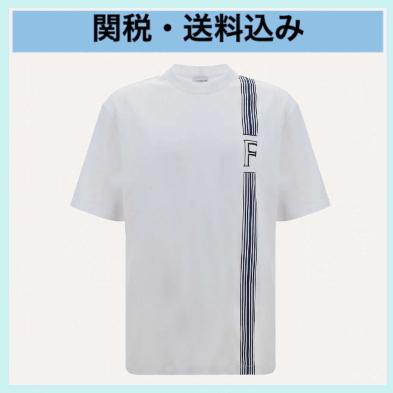 Ferragamo◆ロゴコットンTシャツ