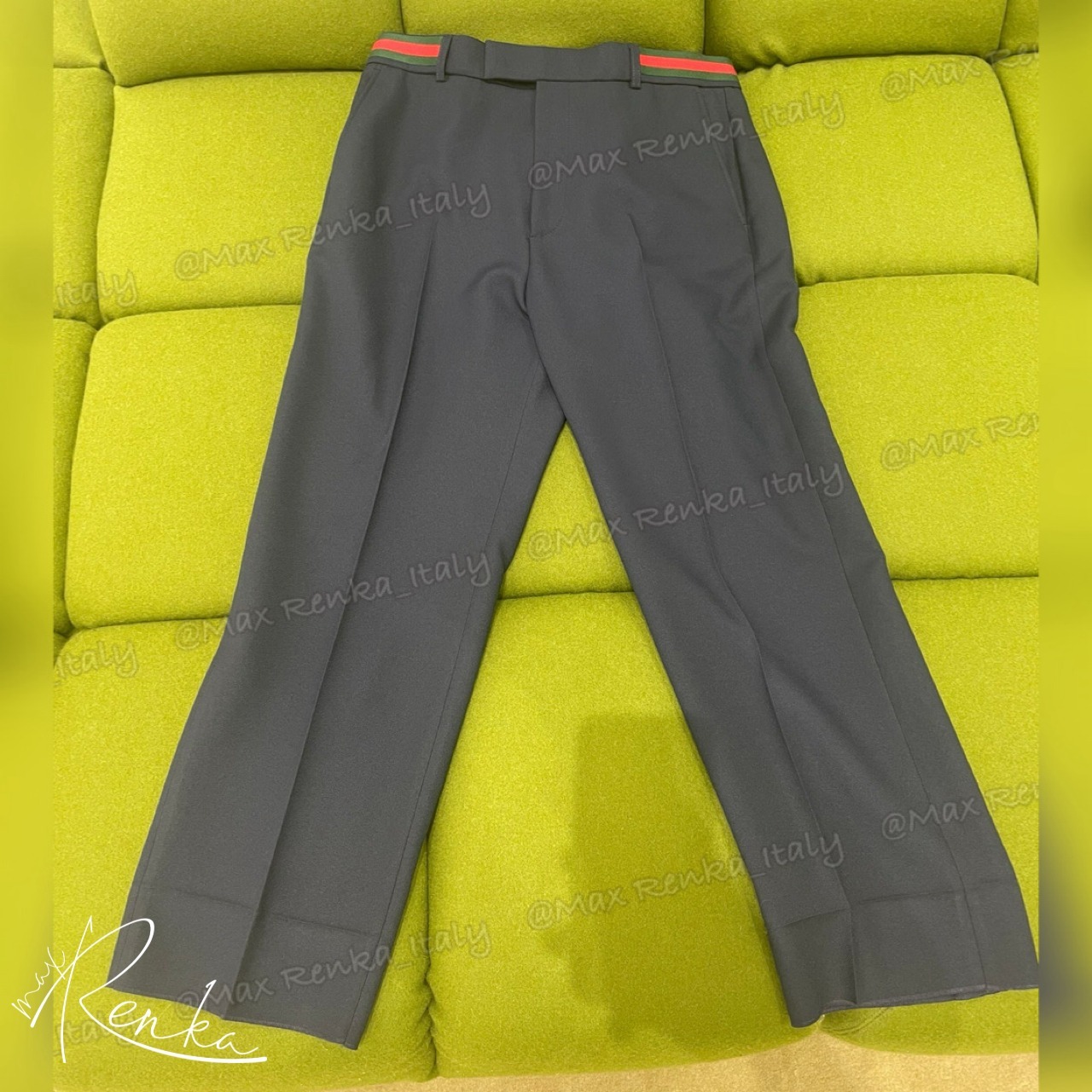 REMI RELIEF ポリエステル コーデュロイ 2タック パンツ
