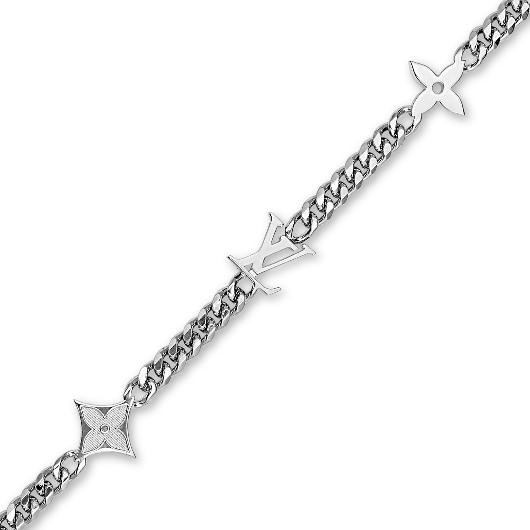 【大人かっこいい♪】ルイヴィトン★ネックレス Louis Vuitton x Nigo Squared Necklace ゴールド ネックレス