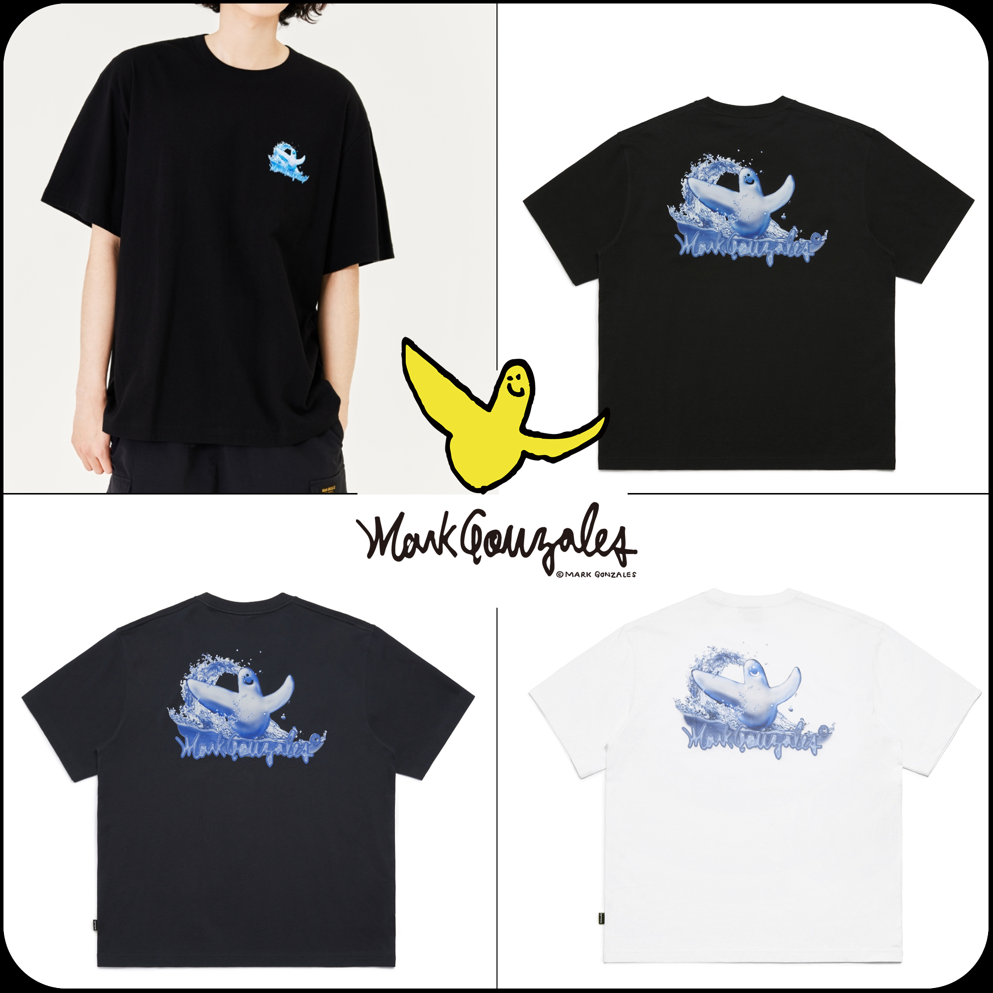 [MARK GONZALES]★24SS★韓国人気★SURF ANGEL T-SHIRT