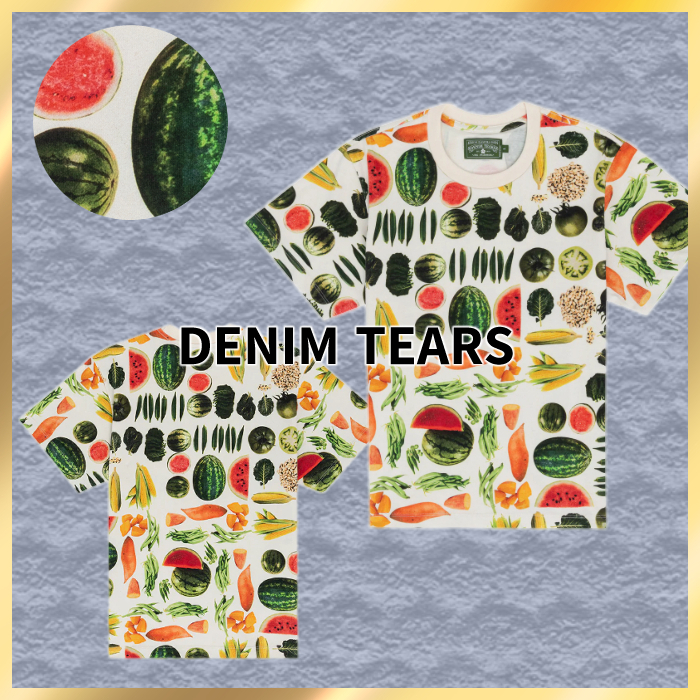国内発送/関税込☆Denim Tears☆グラフィック 半袖 Tシャツ☆