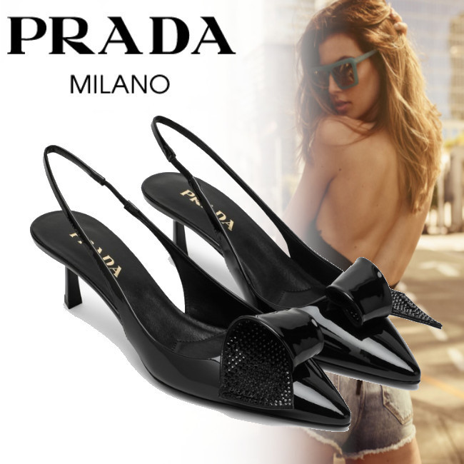 正規店買付【PRADA】スリングバック