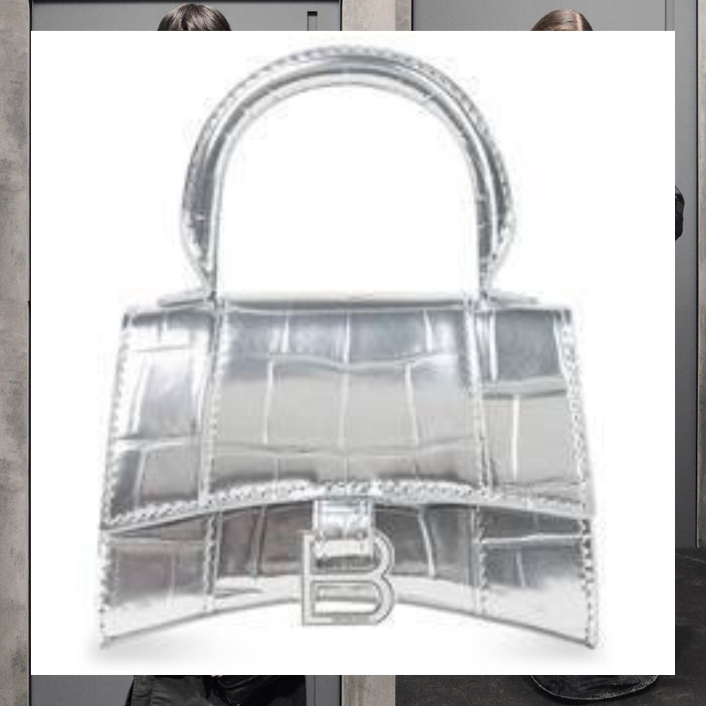 主役級 バレンシアガ ハンドバッグ HOURGLASS S カーフ Bロゴ 赤 Balenciaga Hourglass B Logo Bag in Red | Lyst