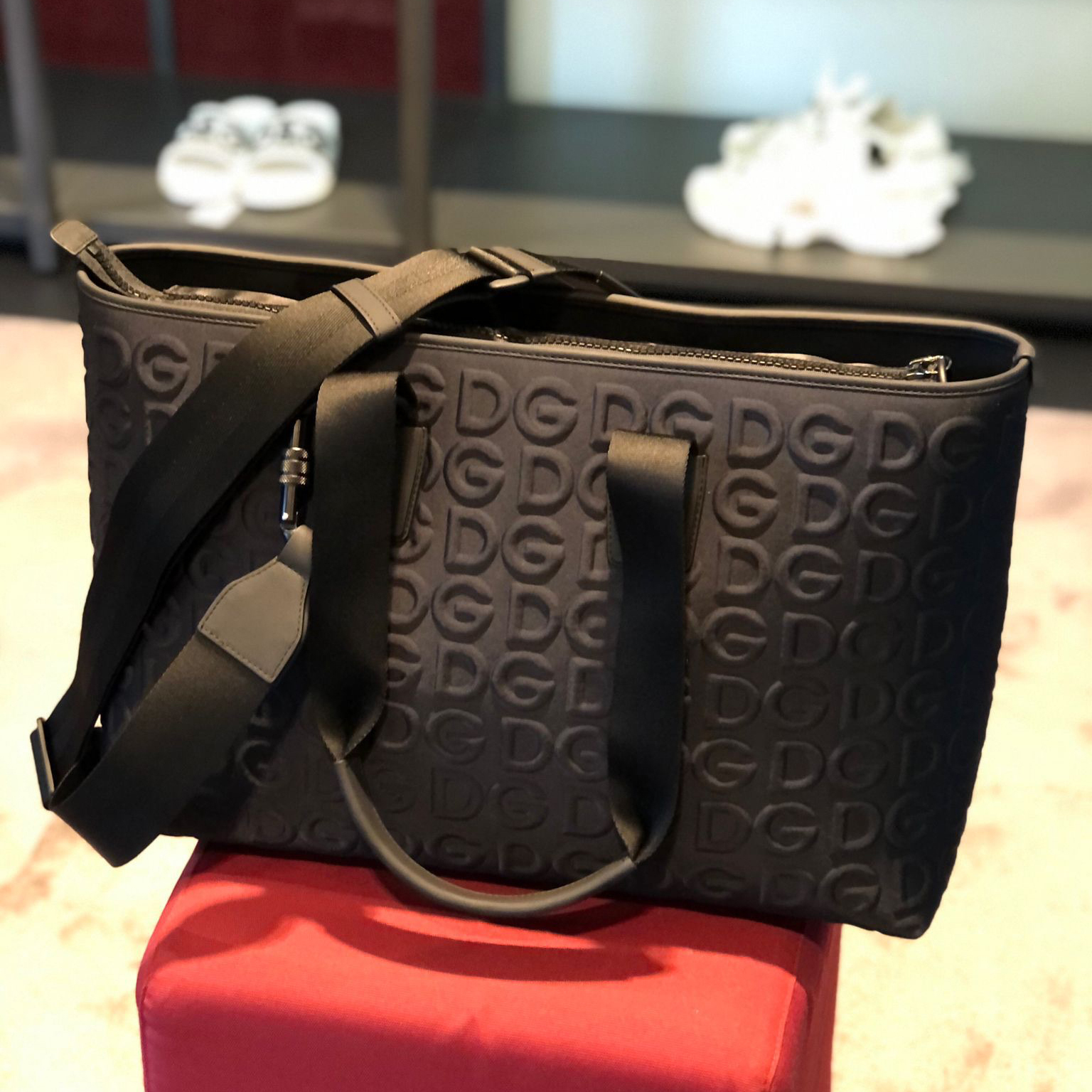 【D&G】Dolce&Gabbana トートバッグ 2way ロゴ