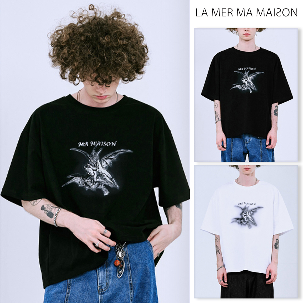 【LA MER MA MAISON】24SS★ D/ PRINTING HALF-T
