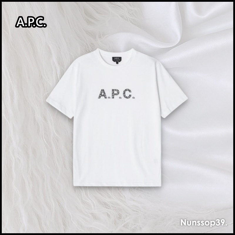 《A.P.C.》 COEIO H26347 TAG ロゴ コットン Tシャツ