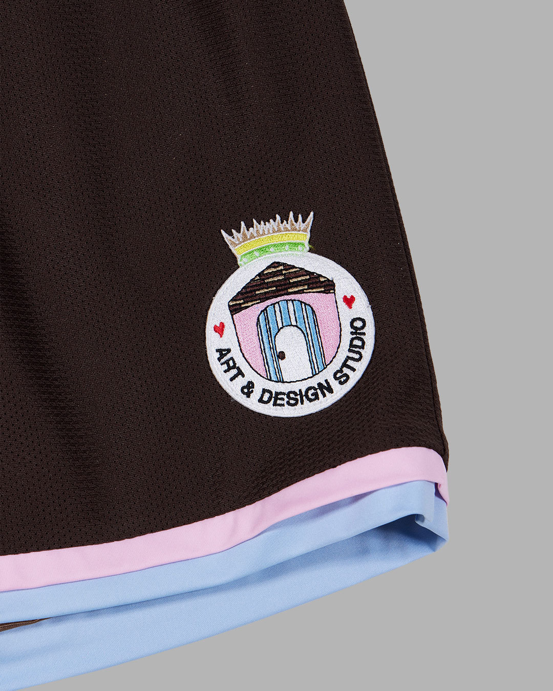 THE MUSEUM VISITOR★韓国★人気★WAPPEN MESH SHORTS (BROWN) THE MUSEUM VISITOR☆韓国☆人気☆WAPPEN MESH SHORTS (BROWN)
