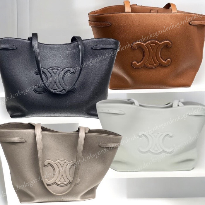 すぐ届く CELINE ミディアム カバ アナイス キュイル トリオンフ