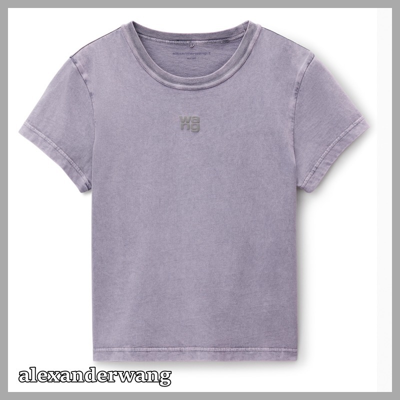 【ALEXANDER WANG.T】 パープル フェード Tシャツ（送料無料）
