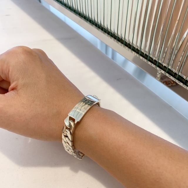 Tiffany & Co ティファニー ID ブレスレット シルバー｜Yahoo