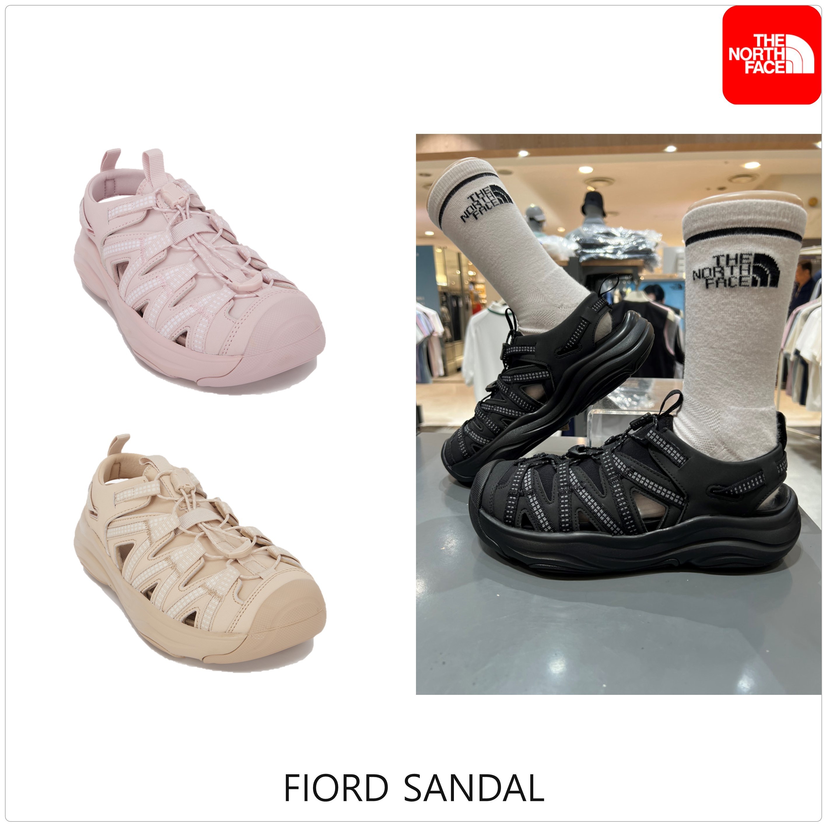 [ノースフェイス] FIORD サンダル ★新作・24SS★送料・関税込