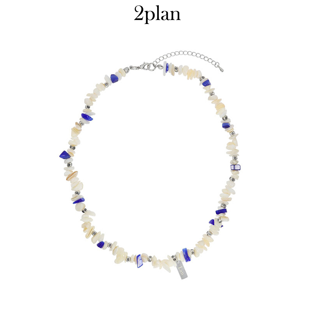 【2plan】24SS★ [LAN ARCHIVE] Blue Needle Stone Necklace