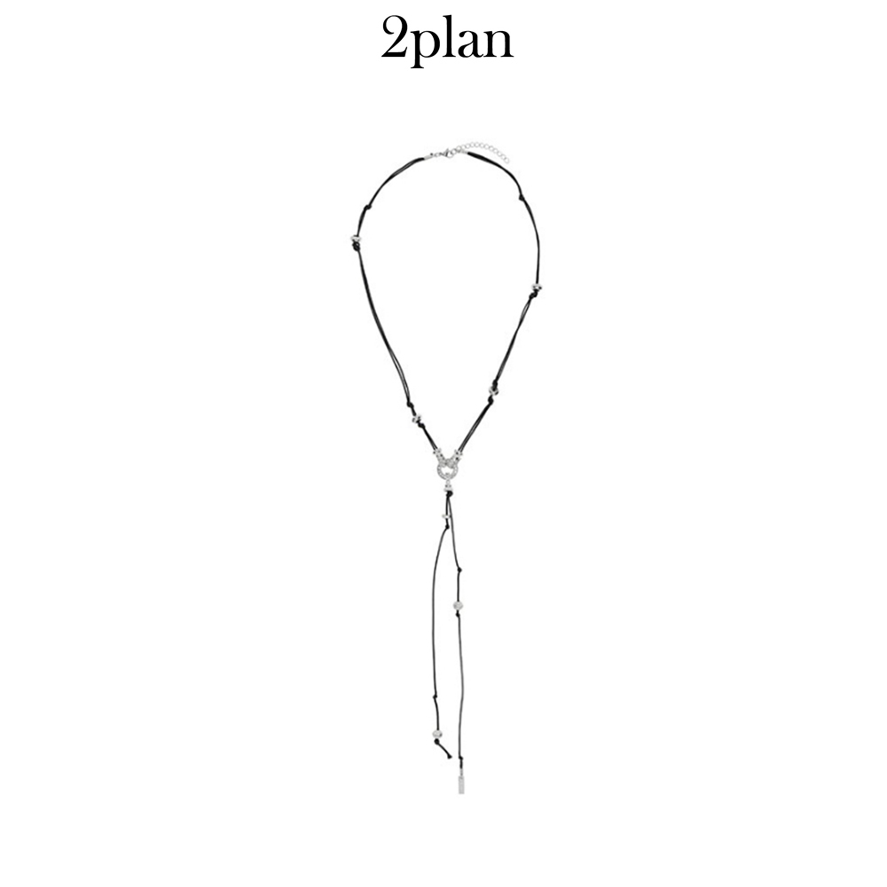 【2plan】24SS★ [LAN ARCHIVE] Clock Semi Rope Necklace