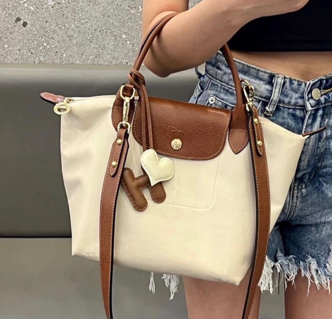 新色♡Longchamp*プリアージュ*P88 Vert グリーン 手提げ*M org.jpg
