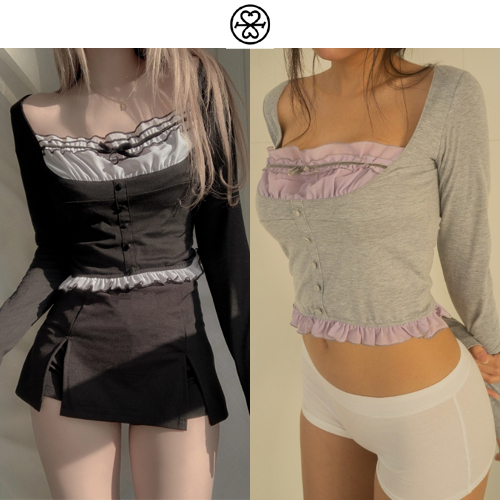 ★韓国人気★SWIMCITY★RAVENNA LACE TOP
