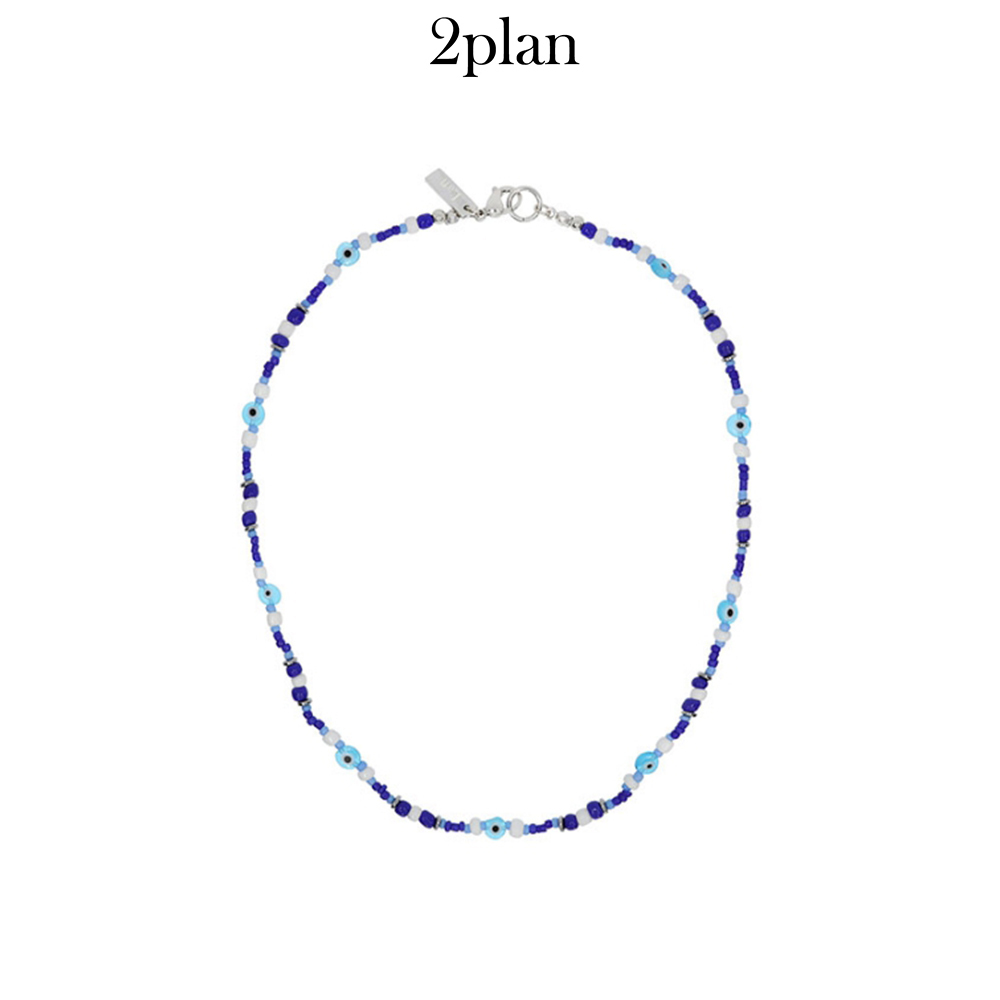 【2plan】24SS★ [LAN ARCHIVE] Ocean Blue Eyes Necklace