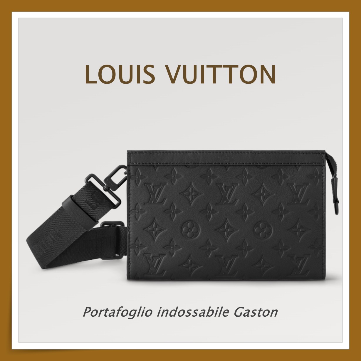【LOUIS VUITTON】サイズ感抜群◎人気ガストン ウォレットバッグ
