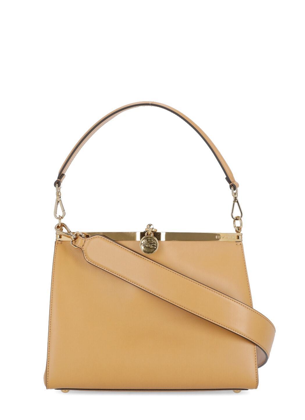 【送料&関税込】Etro Light Brown Medium Vela Bag