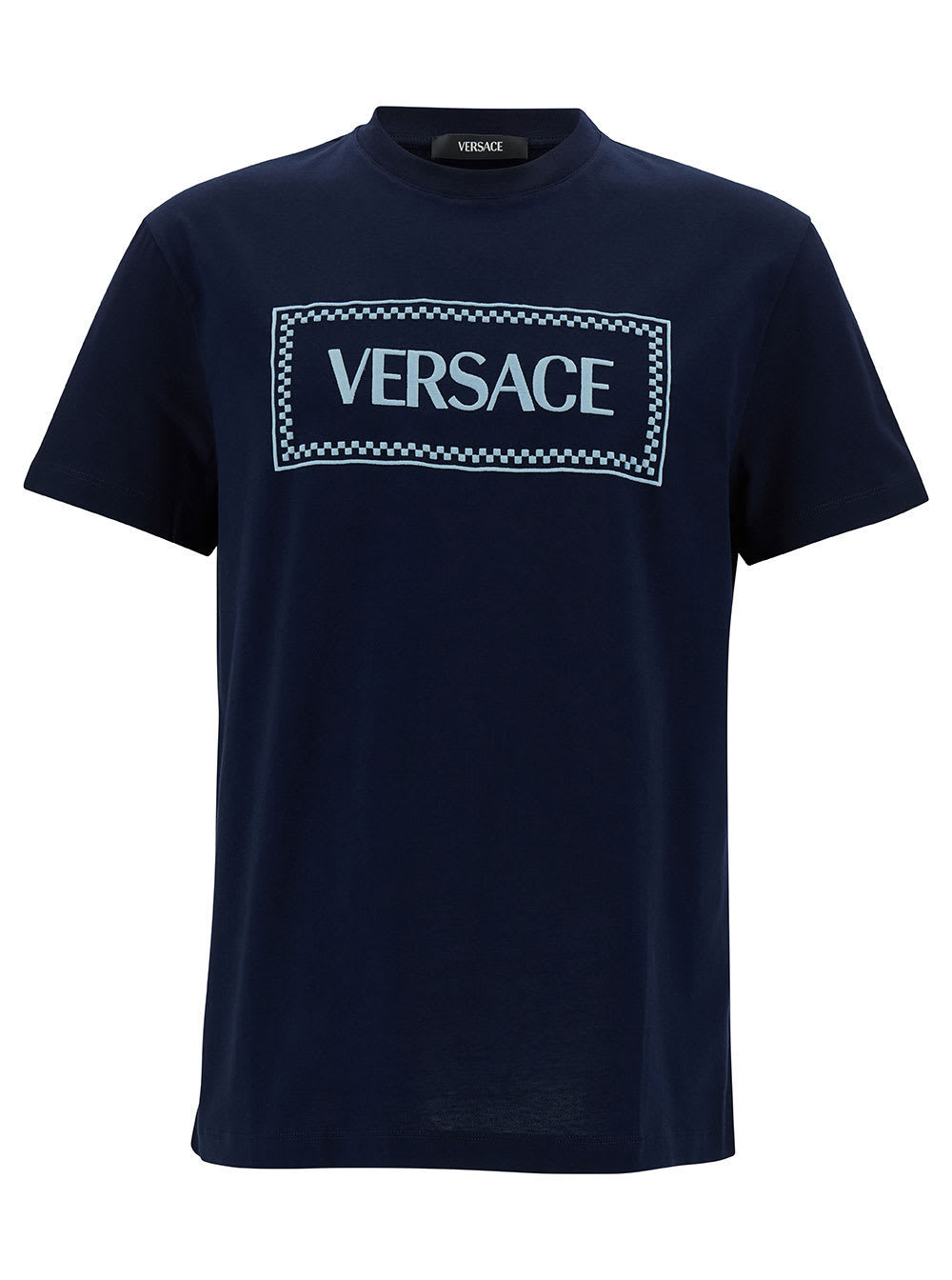 【送料&関税込】Versace Crewneck T-shirt With 90s Logo Print