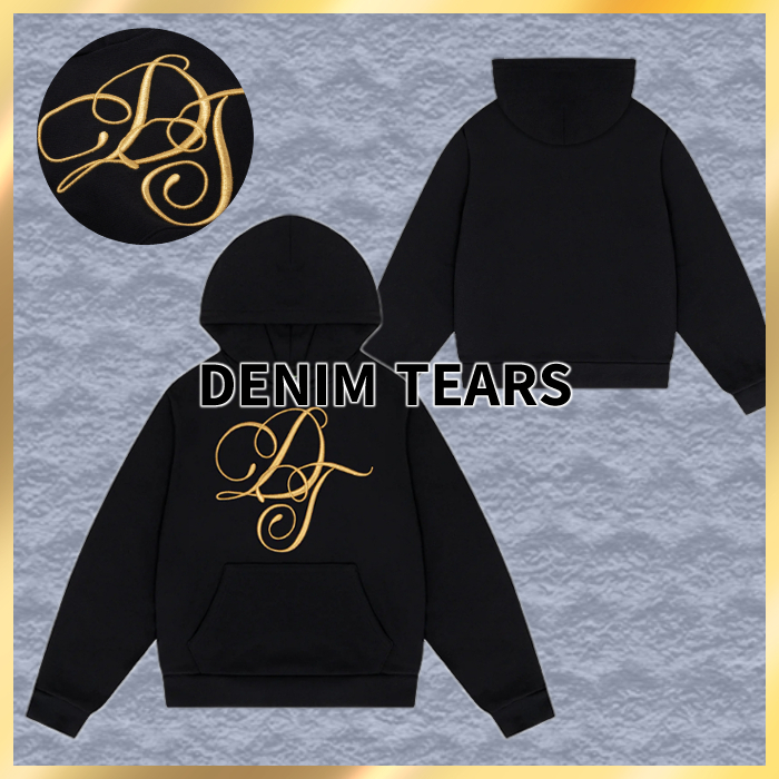 国内発送/関税込☆Denim Tears☆ロゴ プルオーバー パーカー☆