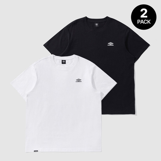 UMBRO■[2pack] 半袖 Tシャツ■送料込