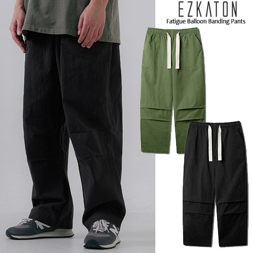 EZKATON正規品★24SS★Fatigue Balloon Banding Pants