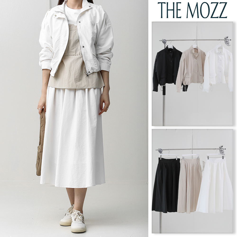 【THE MOZZ】Garret Windbreaker & Skirt Setup
