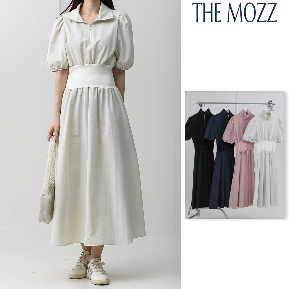 【THE MOZZ】Aden Anorak Banding One Piece