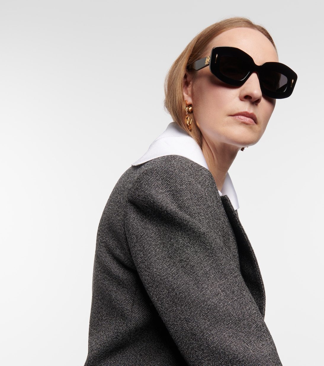 《特徴的なアクセント》【LOEWE】スクリーンサングラス