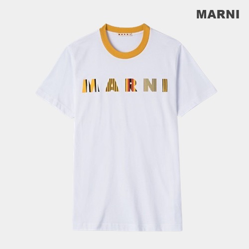 ☆MARNI☆ STRIPE LOGO PRINT SHORT SLEEVE T SHIRT 半袖Tシャツ