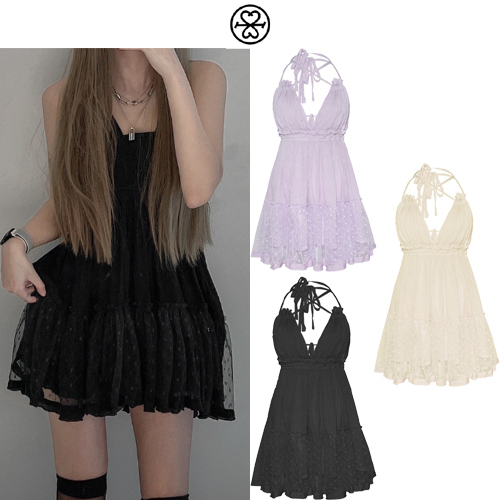 ★韓国人気★SWIMCITY★STRING FRILL ONE PIECE