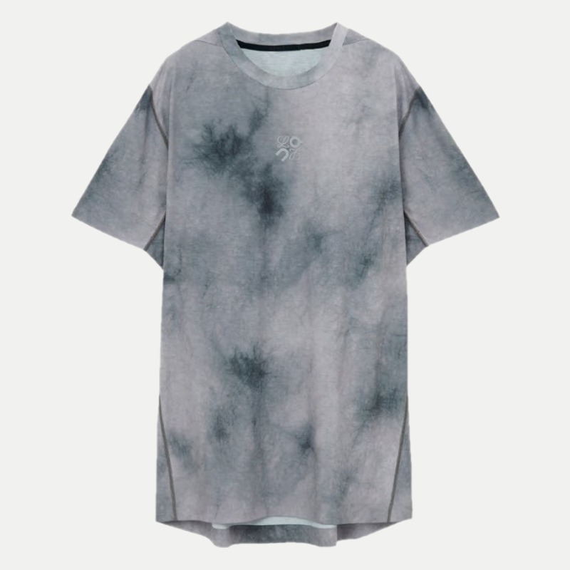 大人気 コラボ LOEWE◆LOEWE X ON 半袖 Tシャツ タイダイ ロゴ 大人気 コラボ LOEWE◇LOEWE X ON 半袖 Tシャツ タイダイ ロゴ