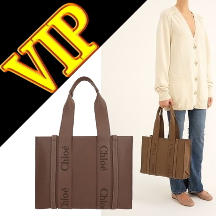 ◆◆VIP◆◆ CHLOE MEDIUM WOODY TOTE BAG
