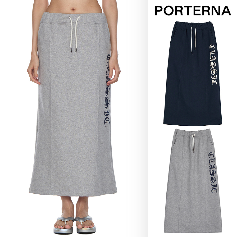 【PORTERNA】Decem Classic Long Skirt