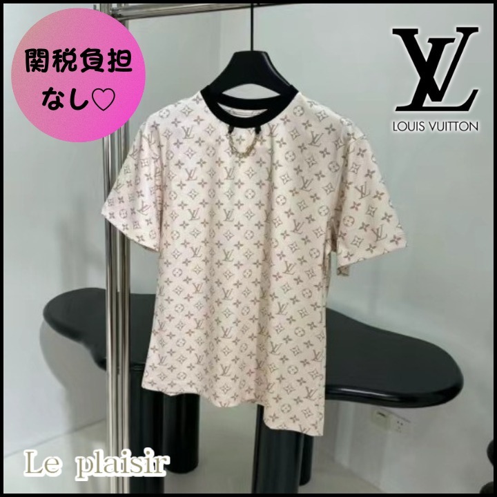 カジュアルで大人気☆》Louis Vuitton モノグラムTシャツ (Louis