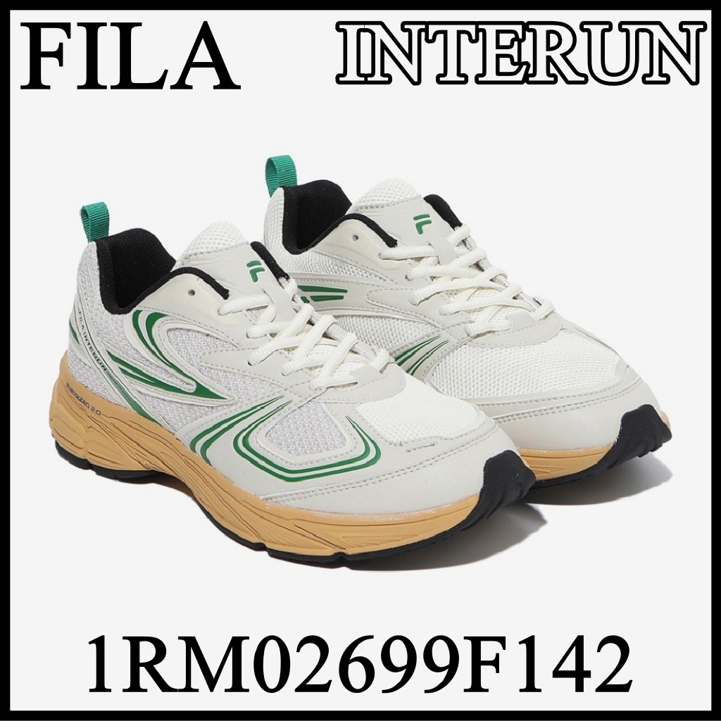 【FILA】INTERUN GREEN [正規品 / 関税 送料込み] 1RM02699F142
