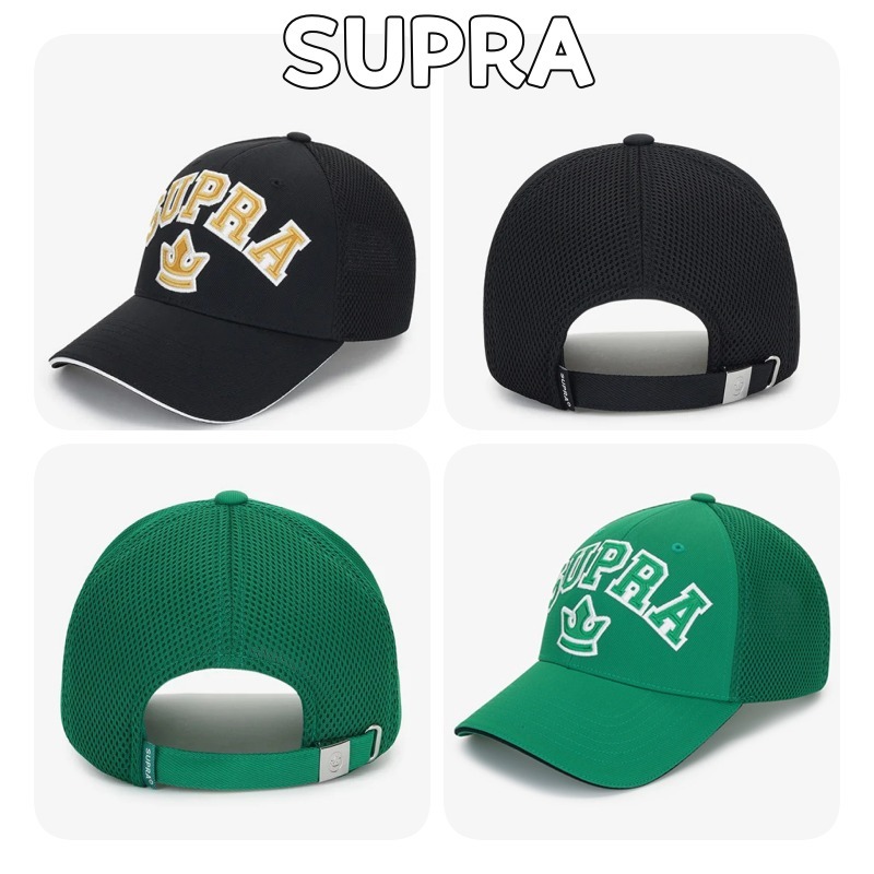 SUPRA VARSITY ロゴメッシュキャップ LOGO MESH CAP