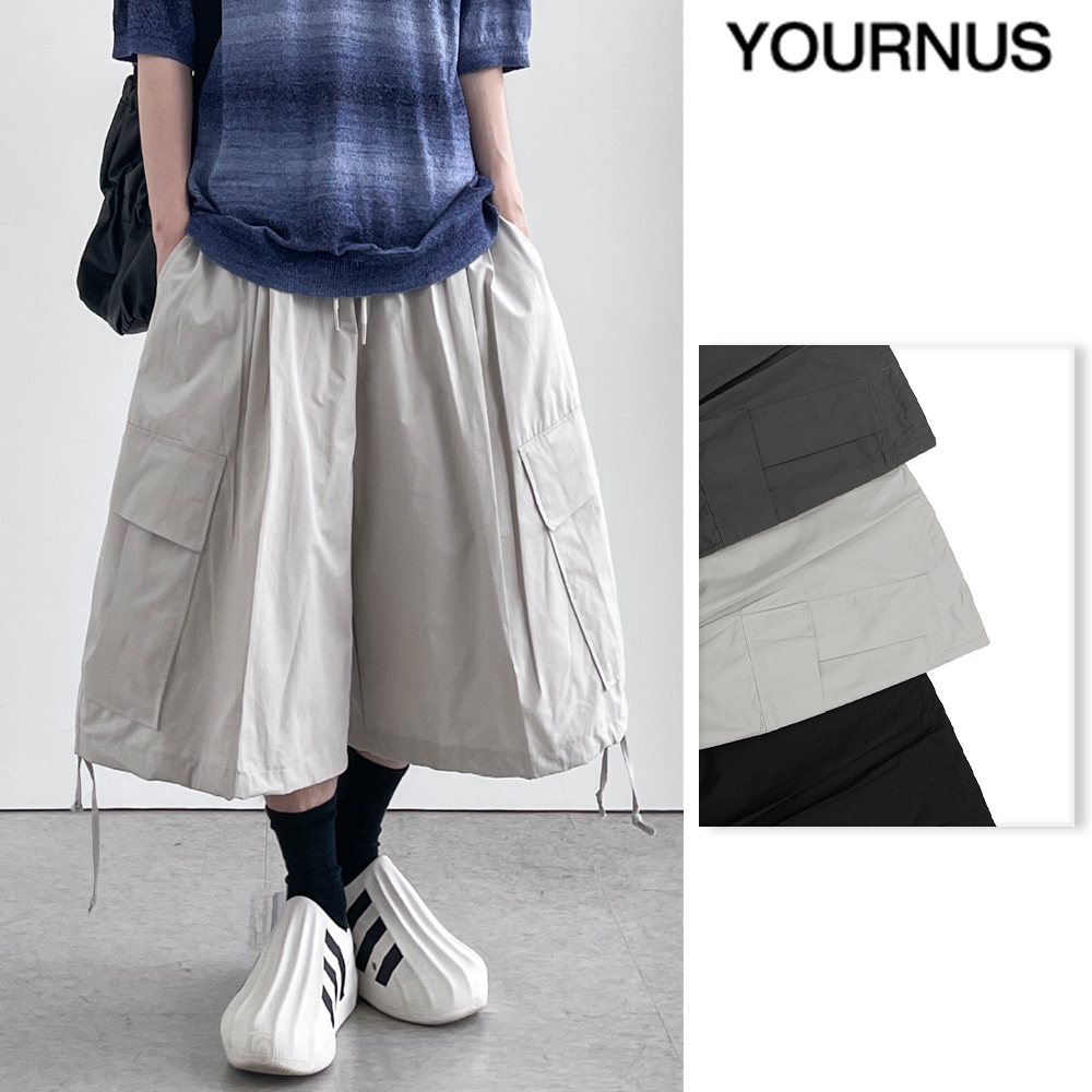 【YOURNUS】The Cross Bermuda Cargo Pants