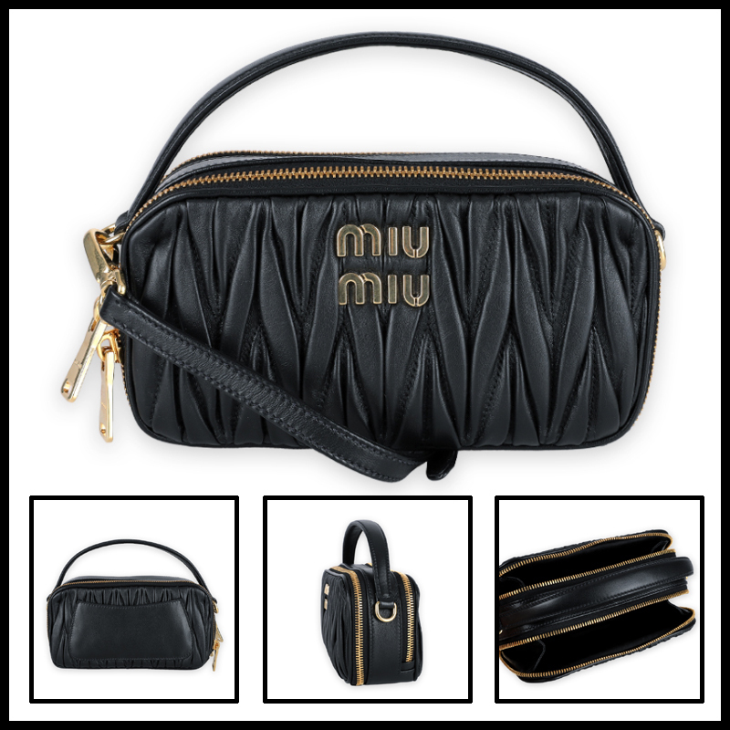 ★送料関税込★MiuMiu マテラッセ キルティングショルダーバッグ