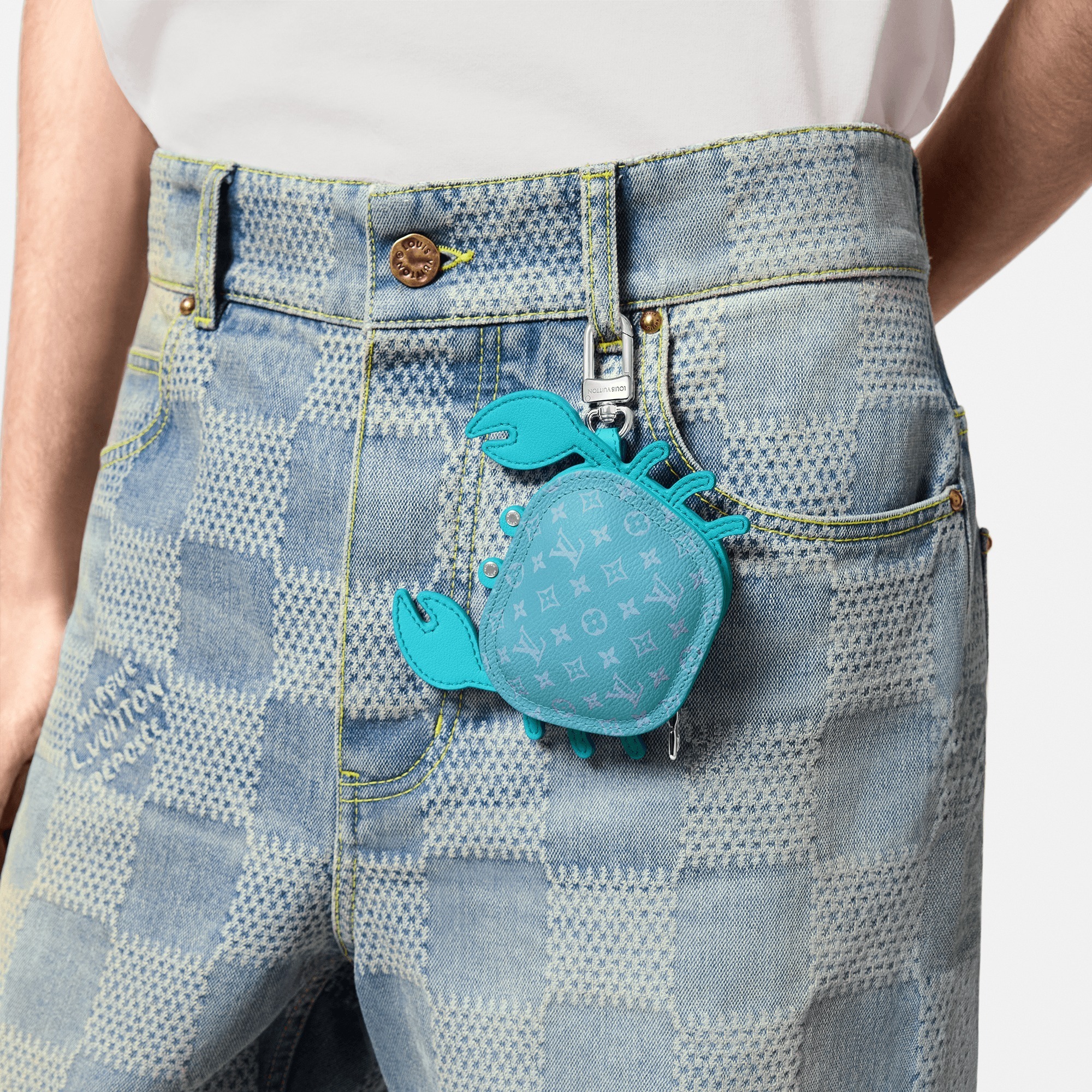 【夏にピッタリなカニさん♪】Louis Vuitton★バックチャーム 夏にピッタリなカニさん♪】Louis Vuitton☆バックチャーム