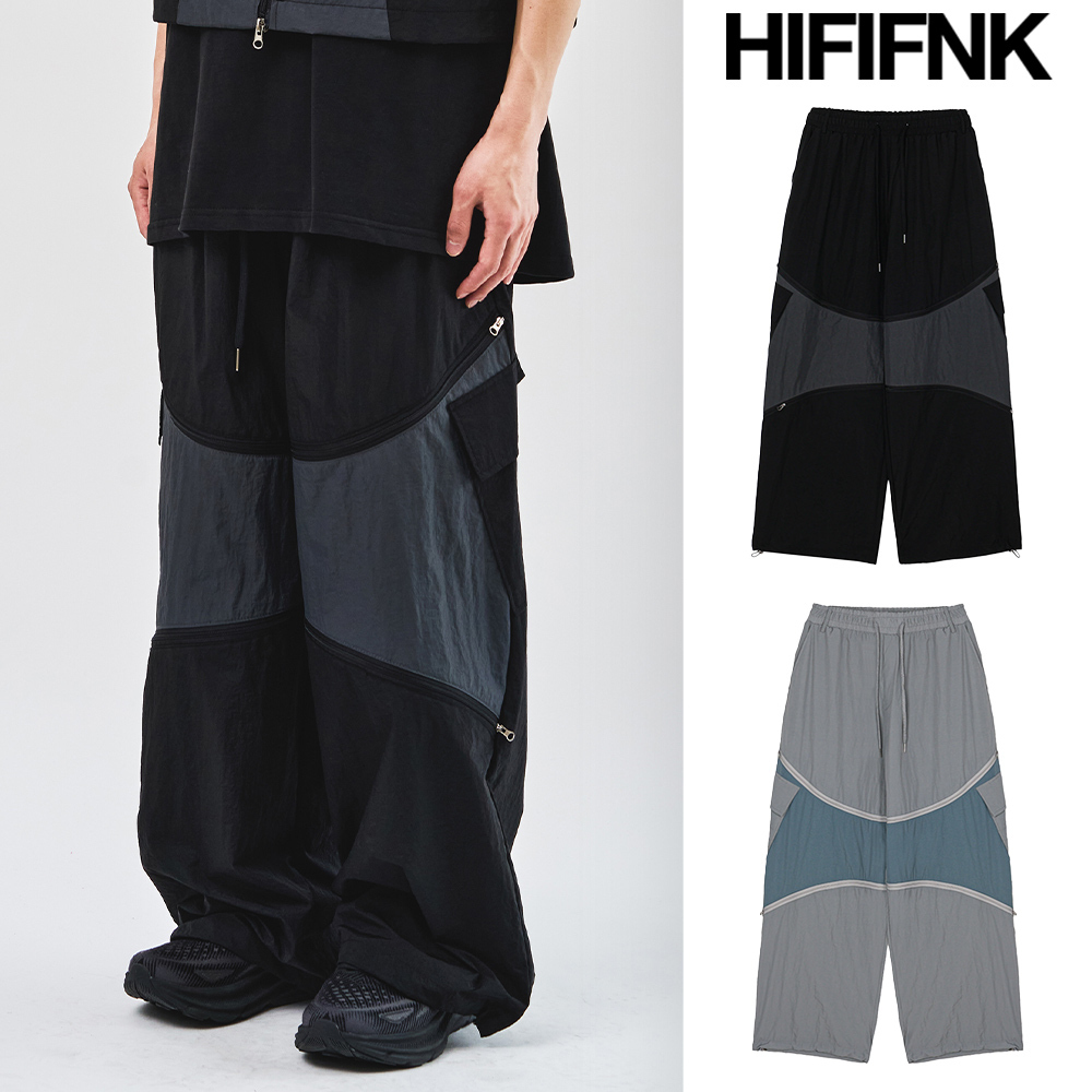 【HI FI FNK】Teller Zipper Cargo Pants HI FI FNK】Teller Zipper Cargo Pants (HI FI FNK/カーゴパンツ