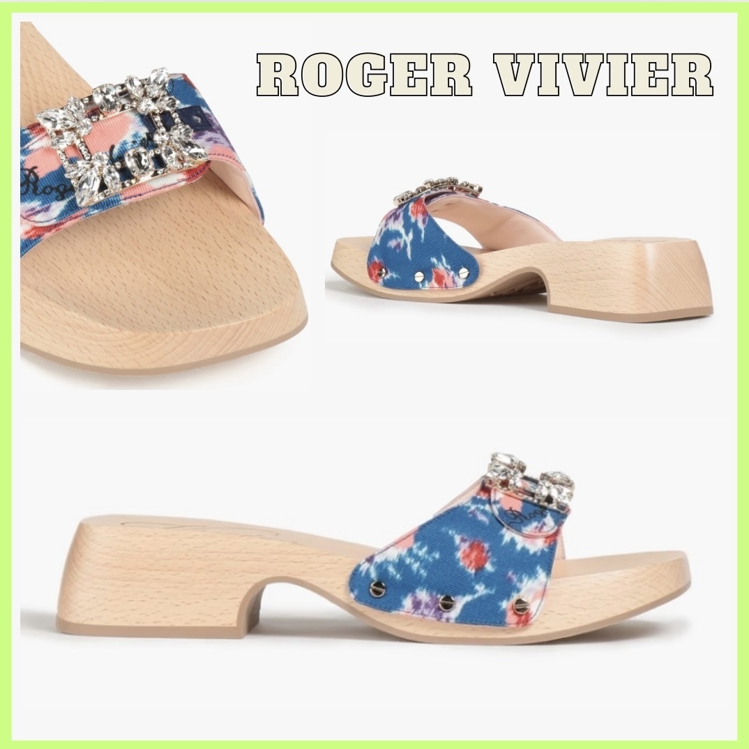 【関税/送料込】RogerVivier Podium Viv オットマン ミュール