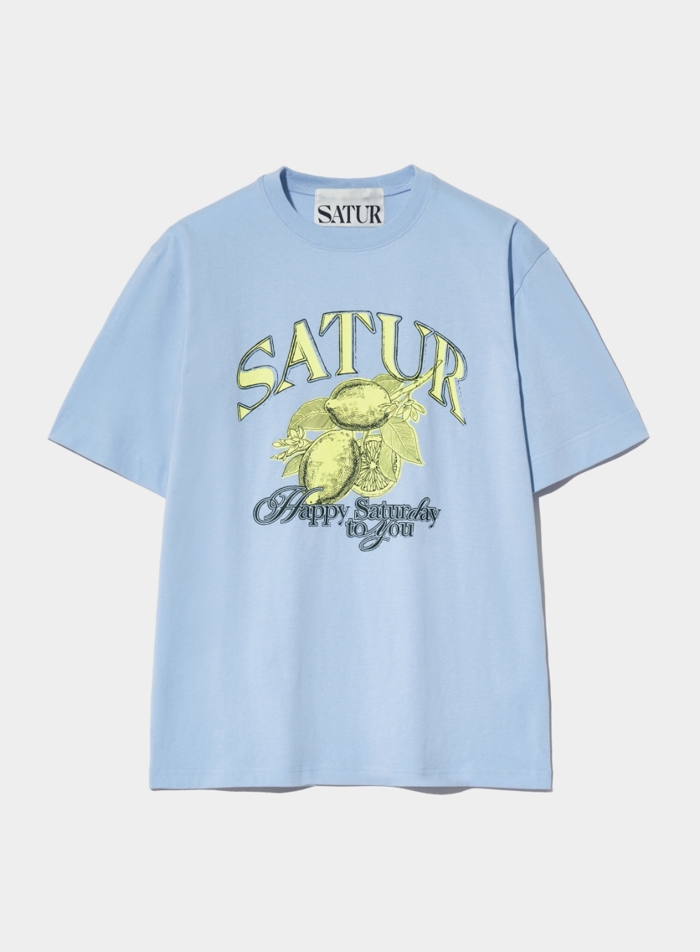 Tシャツ・カットソー SATUR Citron Summer Graphic T-Shirt 4XK926 SATUR Citron Summer Graphic T-Shirt 4XK926 (SATUR/Tシャツ