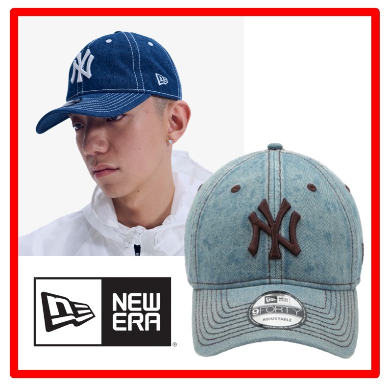★韓国の人気★【New era】★DENIM 940UNST DENIM MLB NEYYA.N★