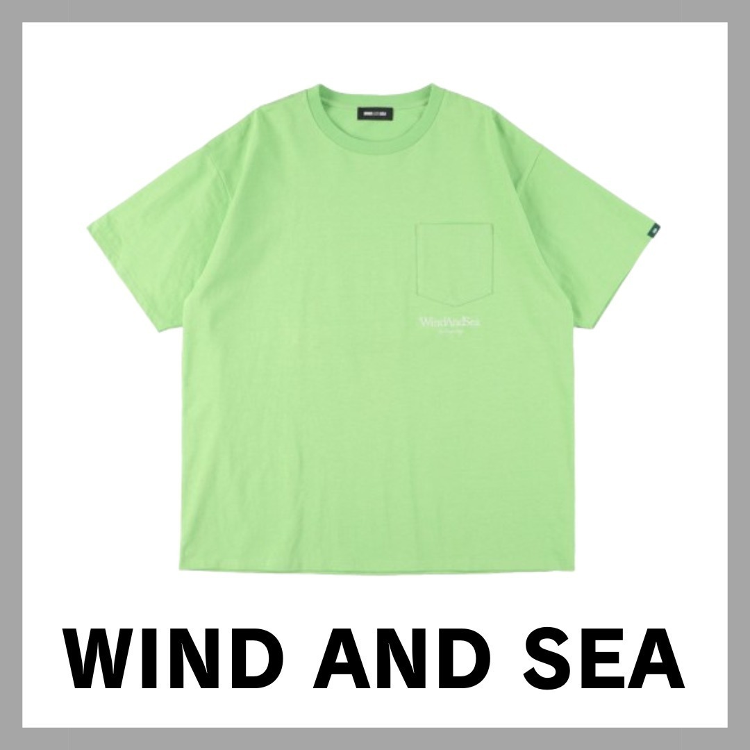 【WIND AND SEA】 SDT COLOR POCKET S/S TEE