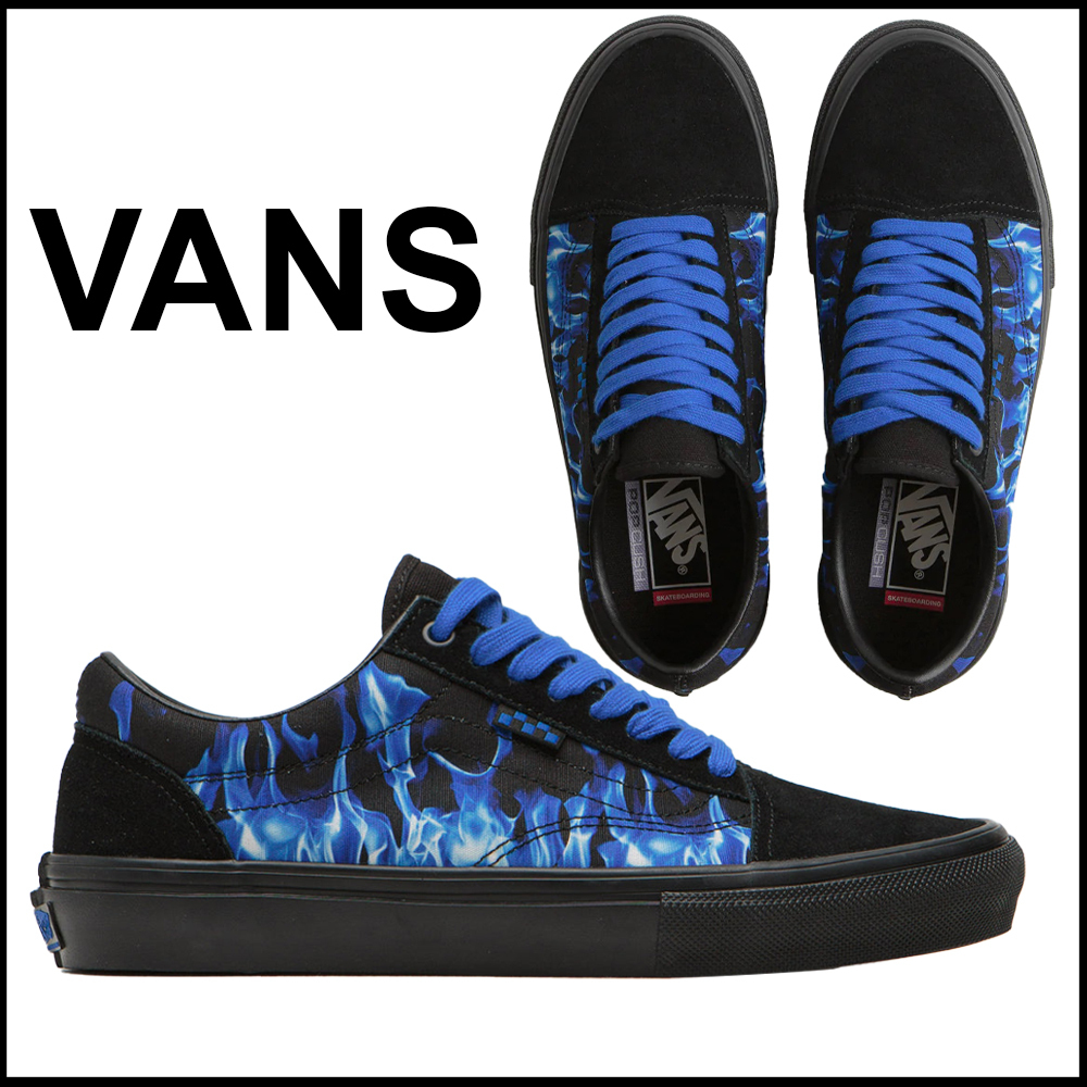 VANS★OLD SKOOL HOT BLUE★兼用★