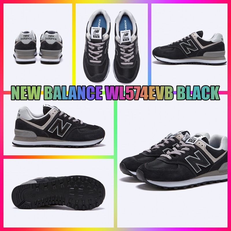 ★ニューバランス★スニーカー★WL574EVB BLACK★ユニセックス
