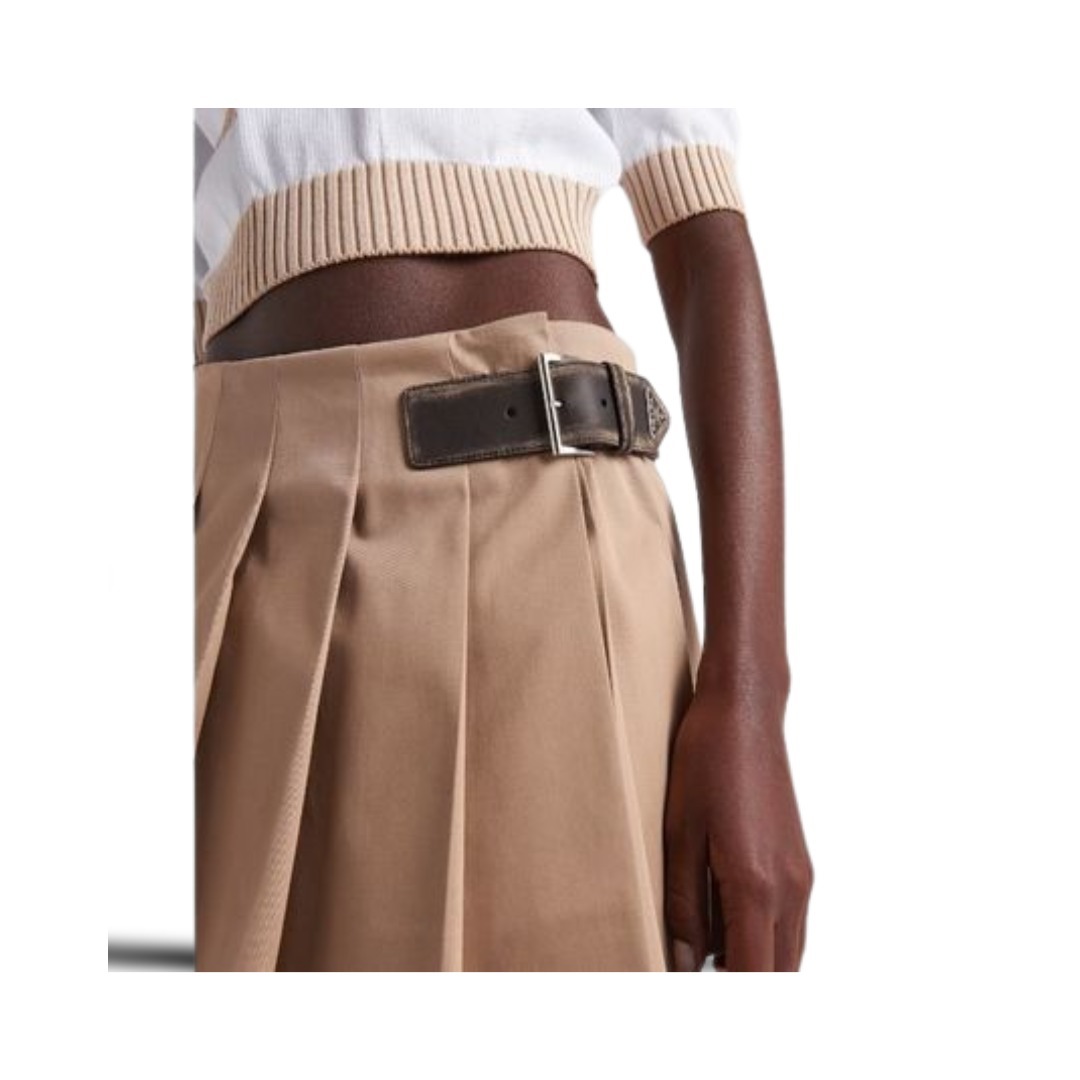 PRADA ギャバジン ミニスカート (PRADA/ミニスカート