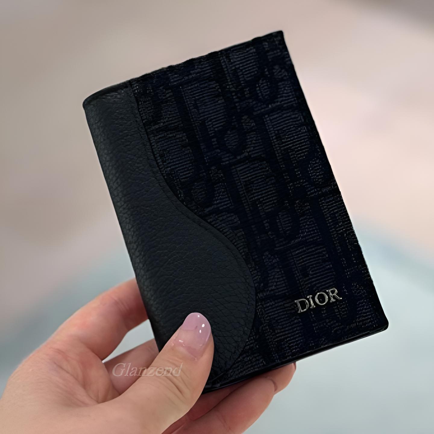 ギフトにも♪【Dior】《Saddle》バーティカル カードホルダー